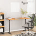 Blat de birou 110x50x2,5 cm dreptunghiular lemn masiv de acacia - WALTI WALTI