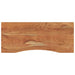 Blat de birou 120x50x2,5 cm dreptunghiular lemn masiv de acacia - WALTI WALTI