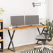 Blat de birou 140x50x2,5 cm dreptunghiular lemn masiv de acacia - WALTI WALTI
