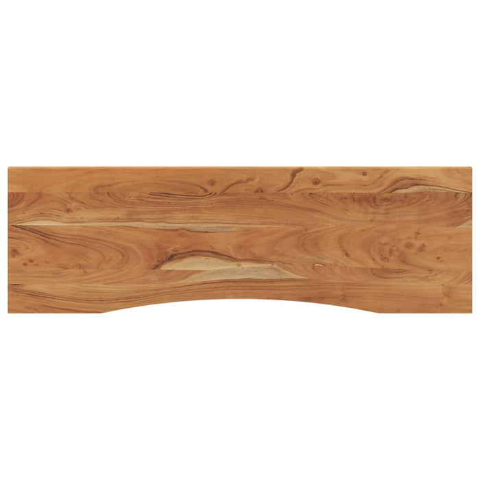 Blat de birou 160x50x2,5 cm dreptunghiular lemn masiv de acacia - WALTI WALTI