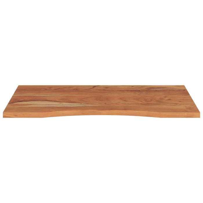 Blat de birou 80x60x2,5 cm dreptunghiular lemn masiv de acacia - WALTI WALTI