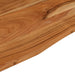 Blat de birou 80x60x2,5 cm dreptunghiular lemn masiv de acacia - WALTI WALTI