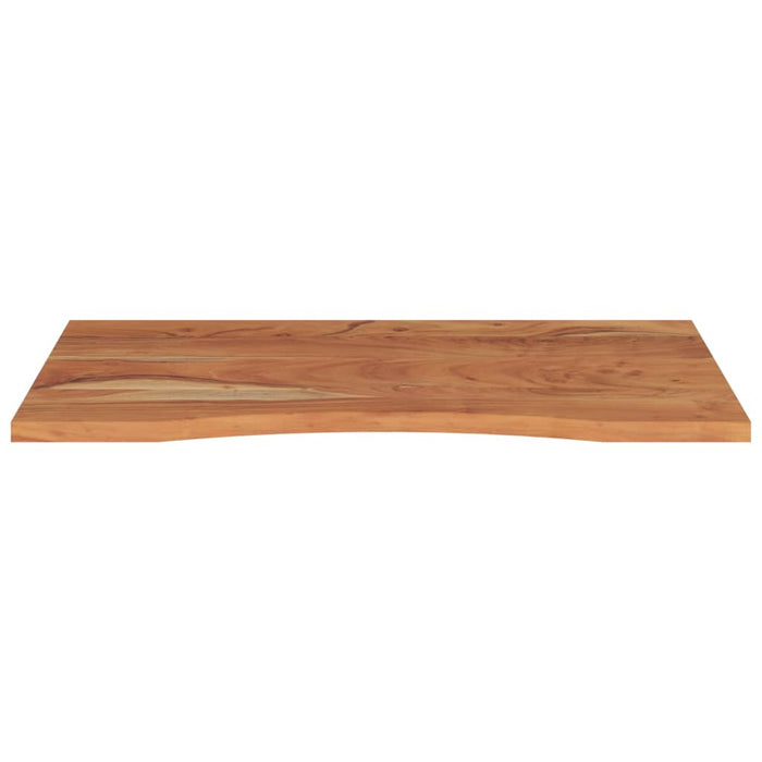 Blat de birou 100x60x2,5 cm dreptunghiular lemn masiv de acacia - WALTI WALTI