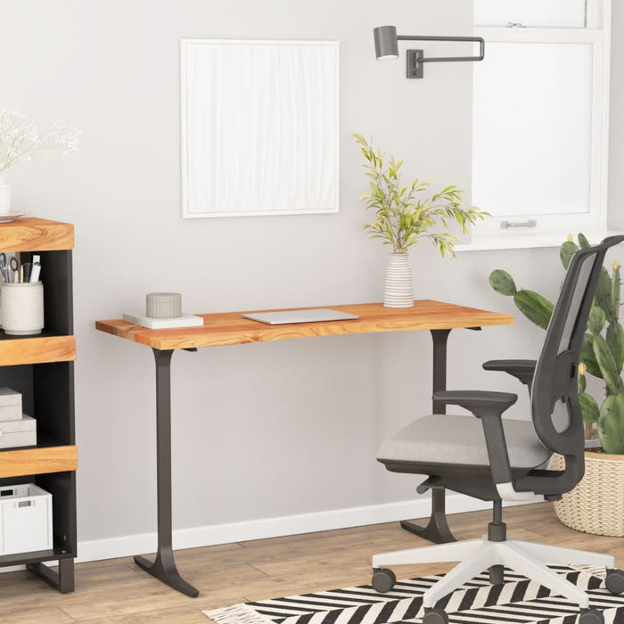 Blat de birou 120x60x2,5 cm dreptunghiular lemn masiv de acacia - WALTI WALTI