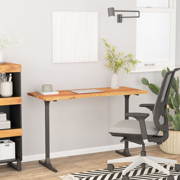 Blat de birou 140x60x2,5 cm dreptunghiular lemn masiv de acacia WALTI