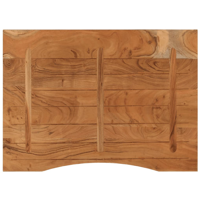 Blat de birou 100x80x2,5 cm dreptunghiular lemn masiv de acacia - WALTI WALTI