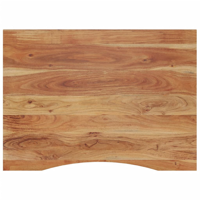 Blat de birou 110x80x2,5 cm dreptunghiular lemn masiv de acacia - WALTI WALTI