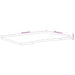 Blat de birou 110x80x2,5 cm dreptunghiular lemn masiv de acacia - WALTI WALTI