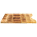 Blat birou cu decupaj curbat 100x50x2,5cm lemn masiv mango brut - WALTI WALTI