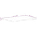 Blat birou cu decupaj curbat 100x50x2,5cm lemn masiv mango brut - WALTI WALTI