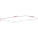 Blat birou cu decupaj curbat 120x50x2,5cm lemn masiv mango brut - WALTI WALTI