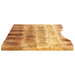 Blat birou cu decupaj curbat 160x50x2,5cm lemn masiv mango brut - WALTI WALTI
