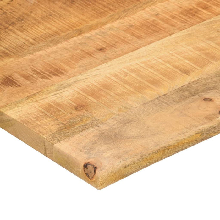 Blat birou cu decupaj curbat 120x60x2,5 cm lemn masiv mango - WALTI WALTI