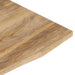Blat birou cu decupaj curbat 110x50x2,5cm lemn masiv mango brut - WALTI WALTI