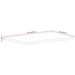 Blat birou cu decupaj curbat 110x50x2,5cm lemn masiv mango brut - WALTI WALTI