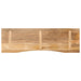 Blat birou cu decupaj curbat 160x50x2,5cm lemn masiv mango brut - WALTI WALTI