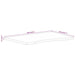 Blat birou cu decupaj curbat 160x50x2,5cm lemn masiv mango brut - WALTI WALTI