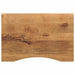Blat birou cu decupaj curbat 90x50x2,5 cm lemn masiv mango brut - WALTI WALTI