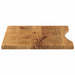 Blat birou cu decupaj curbat 90x50x2,5 cm lemn masiv mango brut - WALTI WALTI