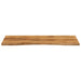 Blat birou cu decupaj curbat 110x50x2,5cm lemn masiv mango brut - WALTI WALTI