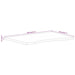 Blat birou cu decupaj curbat 120x50x2,5cm lemn masiv mango brut - WALTI WALTI