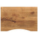 Blat birou cu decupaj curbat 100x60x2,5 cm lemn masiv mango - WALTI WALTI
