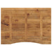 Blat birou cu decupaj curbat 110x80x2,5cm lemn masiv mango brut - WALTI WALTI