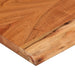 Raft perete 40x20x2,5 cm dreptunghiular lemn acacia margine vie - WALTI WALTI