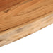 Raft perete 50x20x2,5 cm dreptunghiular lemn acacia margine vie - WALTI WALTI