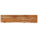 Raft perete 100x20x2,5cm dreptunghiular lemn acacia margine vie - WALTI WALTI