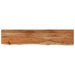 Raft perete 120x20x2,5cm dreptunghiular lemn acacia margine vie - WALTI WALTI