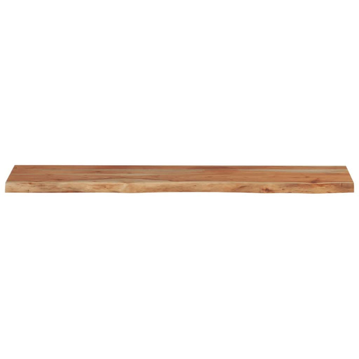 Raft perete 120x20x2,5cm dreptunghiular lemn acacia margine vie - WALTI WALTI