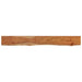 Raft perete 140x20x2,5cm dreptunghiular lemn acacia margine vie - WALTI WALTI