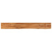 Raft perete 140x20x2,5cm dreptunghiular lemn acacia margine vie - WALTI WALTI