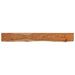 Raft perete 160x20x2,5cm dreptunghiular lemn acacia margine vie - WALTI WALTI