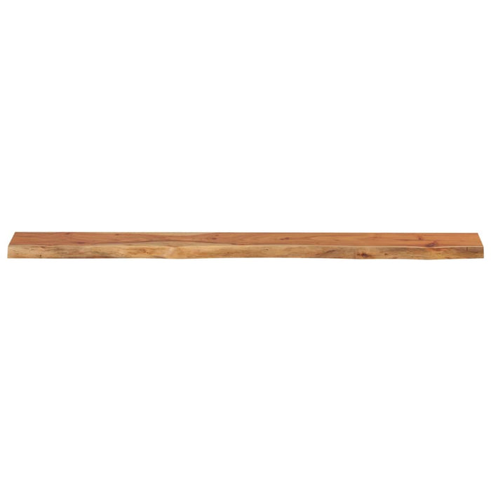 Raft perete 160x20x2,5cm dreptunghiular lemn acacia margine vie - WALTI WALTI