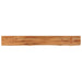 Raft perete 160x20x2,5cm dreptunghiular lemn acacia margine vie - WALTI WALTI