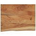 Raft perete 40x30x2,5 cm dreptunghiular lemn acacia margine vie - WALTI WALTI