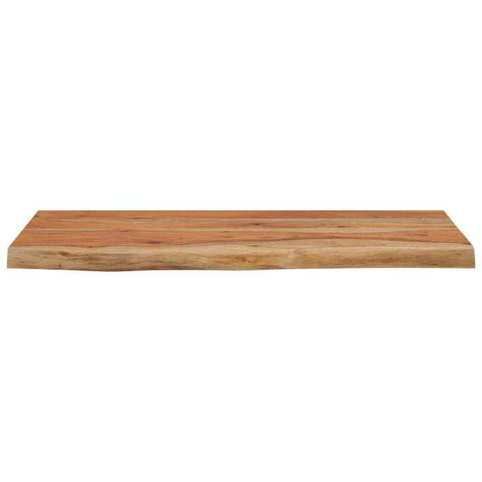 Raft perete 60x30x2,5 cm dreptunghiular lemn acacia margine vie - WALTI WALTI