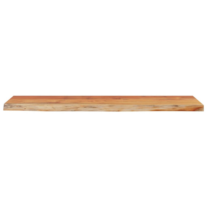 Raft perete 120x30x2,5cm dreptunghiular lemn acacia margine vie - WALTI WALTI
