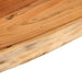 Raft perete 120x30x2,5cm dreptunghiular lemn acacia margine vie - WALTI WALTI