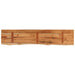 Blat masă 180x30x2,5 cm dreptunghiular lemn acacia margine vie - WALTI WALTI