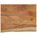 Raft perete 50x40x2,5 cm dreptunghiular lemn acacia margine vie - WALTI WALTI