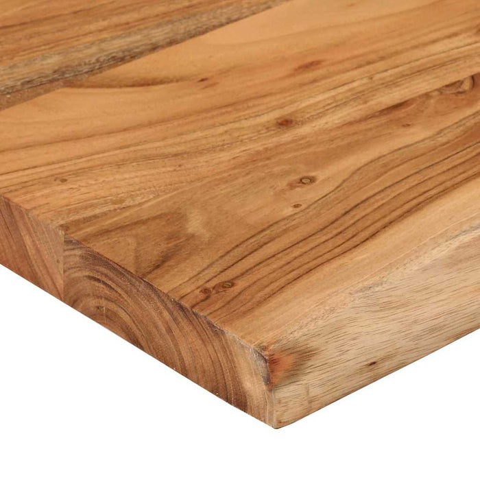 Raft perete 50x40x2,5 cm dreptunghiular lemn acacia margine vie - WALTI WALTI