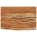 Raft perete 70x40x2,5 cm dreptunghiular lemn acacia margine vie - WALTI WALTI