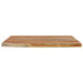 Raft perete 70x40x2,5 cm dreptunghiular lemn acacia margine vie - WALTI WALTI