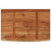 Raft perete 70x40x2,5 cm dreptunghiular lemn acacia margine vie - WALTI WALTI