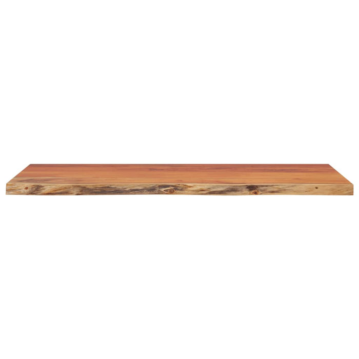 Blat masă 80x40x2,5 cm dreptunghiular lemn acacia margine vie - WALTI WALTI