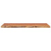 Blat masă 80x40x2,5 cm dreptunghiular lemn acacia margine vie - WALTI WALTI