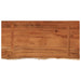Blat masă 80x40x2,5 cm dreptunghiular lemn acacia margine vie - WALTI WALTI